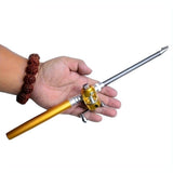 Pocket Pen Fishing Rod & Reel Combo - Mini Telescopic Fishing Pole Kit