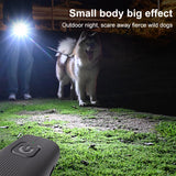 Portable Dog Bark Deterrent Device – Mini USB Rechargeable Anti-Barking Trainer with Flashing Light