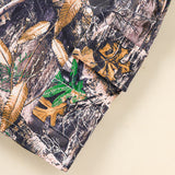 Toddler Baby Boy Camouflage Outfit – Short Sleeve Hoodie & Pocket Shorts 2PCS Summer Set