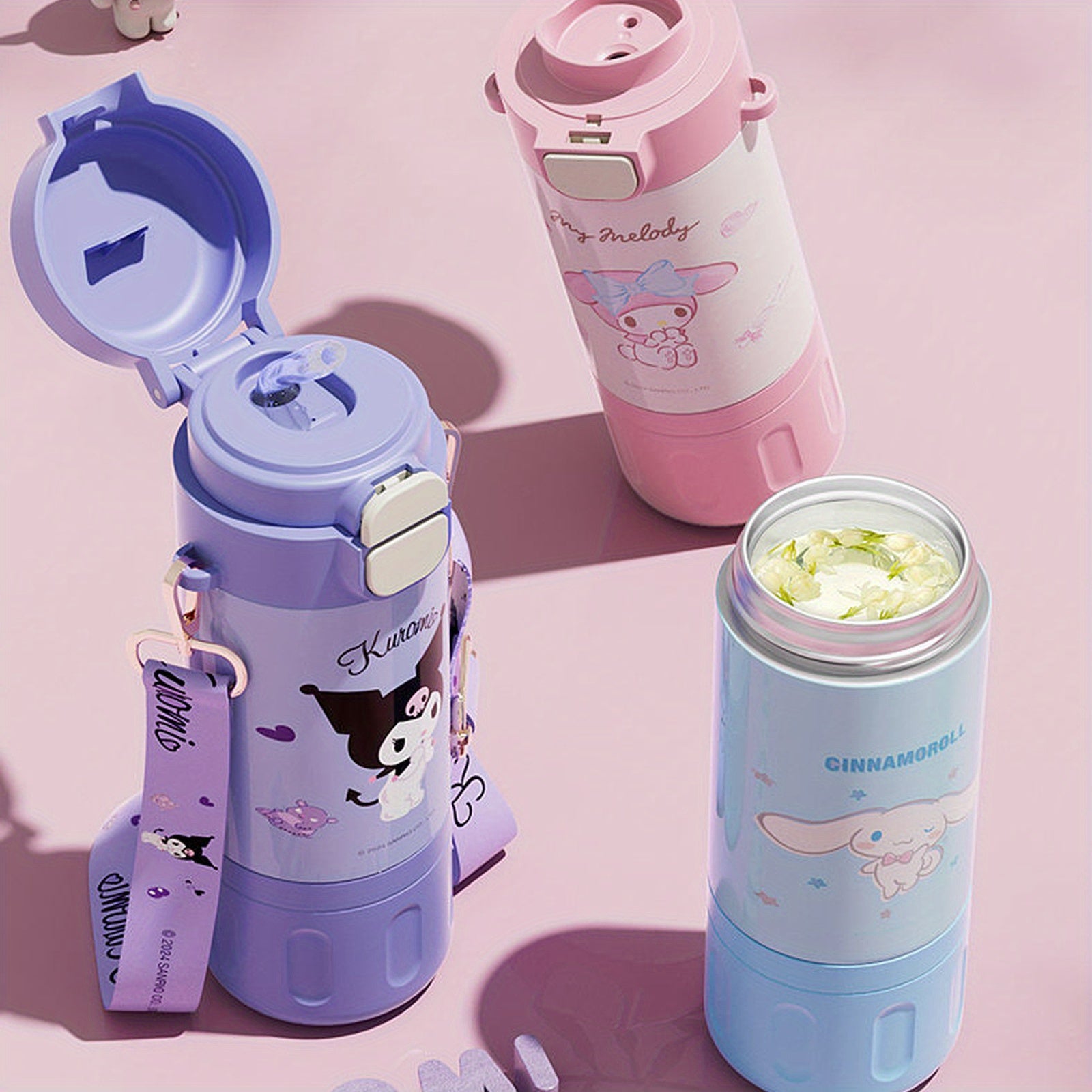 Stainless Steel Thermos Bottle – Leak-Proof Insulated Lemonade & Drinks Bottle for Adults 🔥🥤