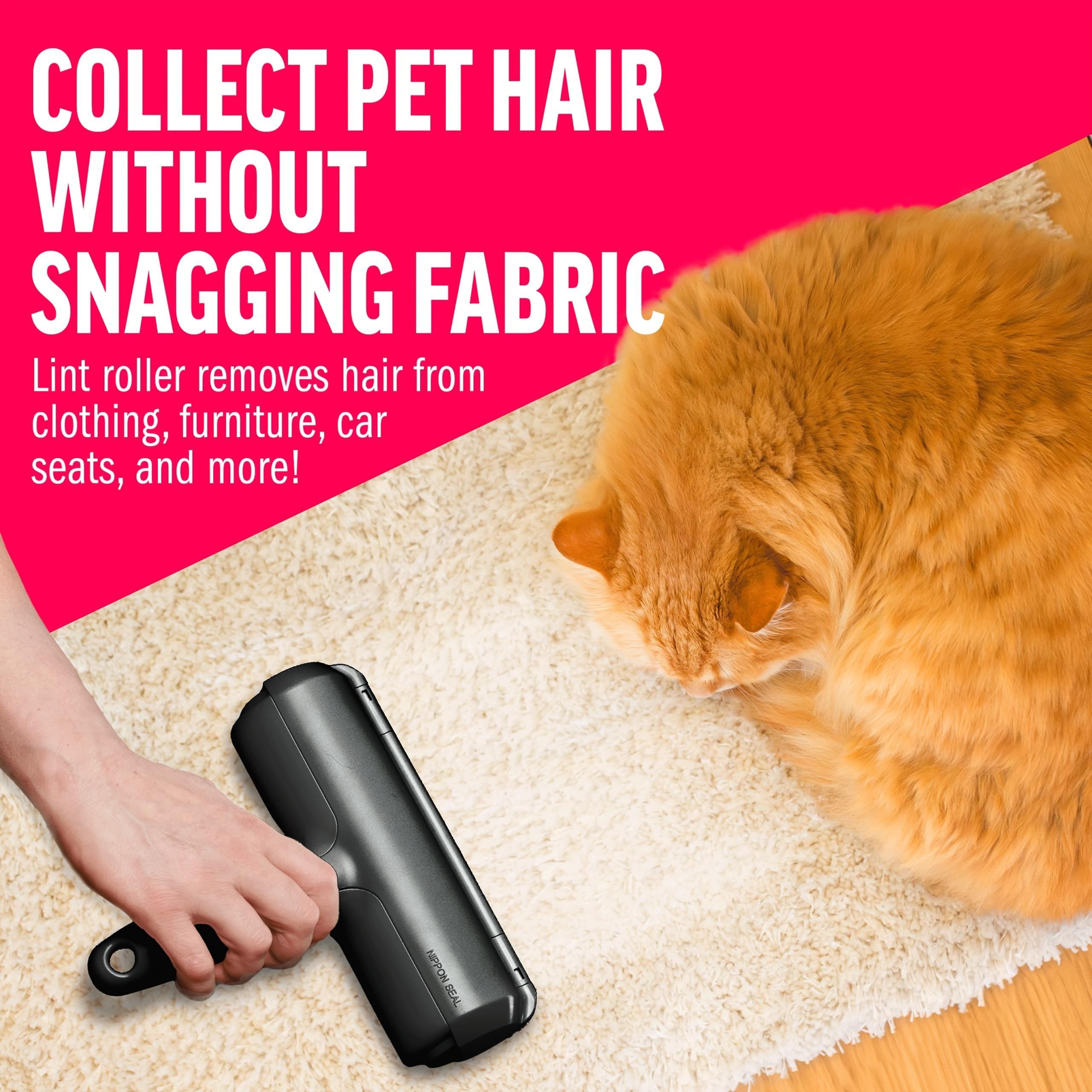 Pet Hair Remover with Reusable Sticky Applicator – Dog & Cat Hair Cleaning Tool for Furniture, Sofas, Carpets, and More