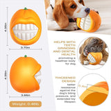 Prokel Dog Squeak Chew Toy – Tough Ball for Medium & Large Aggressive Chewers, Indestructible Squeaky Training & Fetch Toy