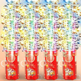 Fireworks Bubble Machine – 80 ml Bubble Solution, Automatic Portable Bubble Maker with Lights, Music & Closeable Design, Ideal for Kids’ Parties and Outdoor Fun