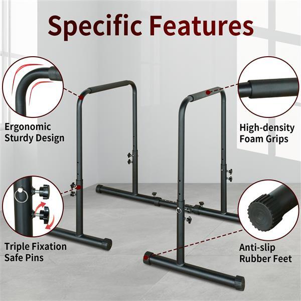 Power Tower – Adjustable Height Pull-Up & Dip Station | Multi-Functional Heavy Duty Home Gym 💪🔥