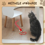 3pcs Set (Red, Grey, Green) Full Smart 360° Rolling Pet Ball, Pet Only, 3 Modes With USB Charging LED Light With Self-Fun & Decompression, Durable Plastic Material, Suitable For Small Cats & Dogs, Can Be Used As A Holiday Gi - PulinGO