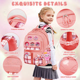 SANRIO Authorized “My Melody” All-in-One Backpack Set – Student Shoulder Bag + Laptop Bag + Lunch Bag + Pen Pouch 🎒