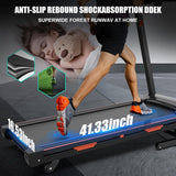 Home Automatic Tilt Treadmill | 400 lbs Capacity & 3.25 HP Folding Electric Running Machine 🏃‍♂️🔥