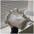 Women’s Pleated Shoulder Bag – Fairy Student Underarm Handbag for Daily Use