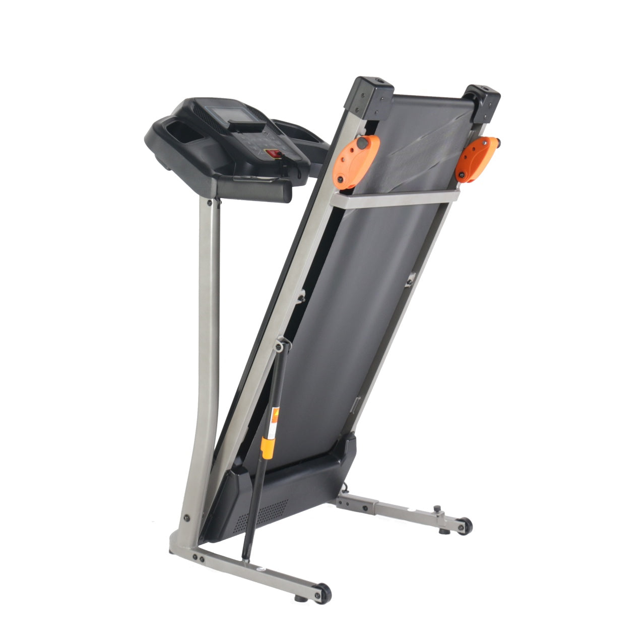 Folding Treadmill – Compact Fitness Equipment with LCD Display for Walking, Running & Cardio Exercise at Home Gym