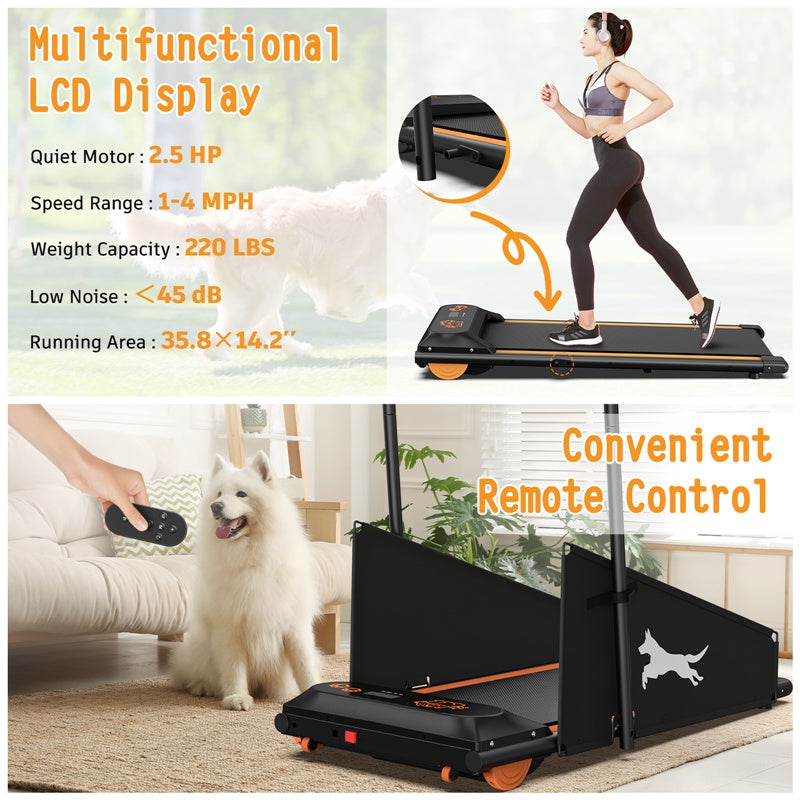 Dog Treadmill – Indoor Exercise & Training Machine for Small and Medium Dogs | DogPacer Running & Walking Fitness Equipment