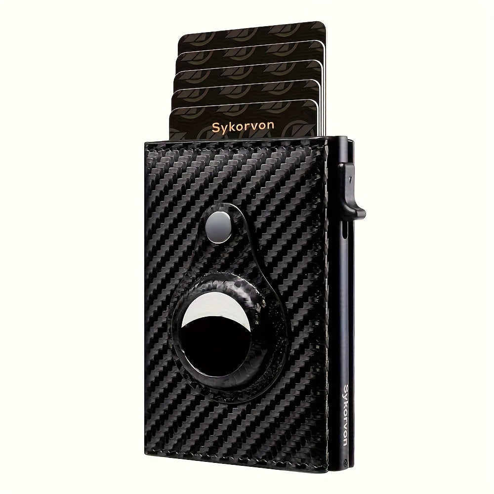 Sleek & Secure Men’s AirTag Wallet