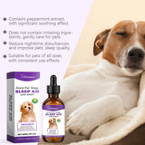 Dog Nighttime Sleep Care Drops – Natural Pet Sleep Supplement for Restful Nights