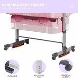 3-in-1 Bedside Crib for Babies – Portable Bassinet, Travel Bed & Co-Sleeper