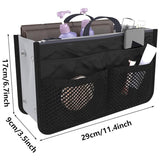 Handbag Organizer Insert for Women – 13 Pockets, Zipper Closure, Portable Purse Organizer with Handle