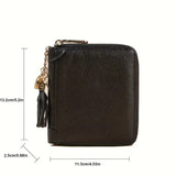 Women’s Coin Purse & Credit Card Holder Wallet 👛 – Small Zipper Mini Wallet for Everyday Use