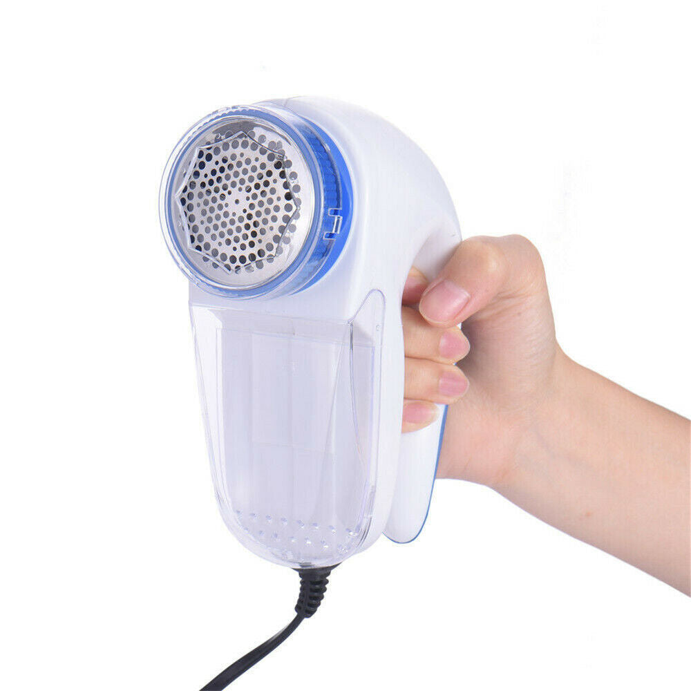 Lint Remover & Fabric Shaver – Portable Electric Sweater Defuzzer with Blade Set, USB Rechargeable, for Clothes, Blankets & Curtains