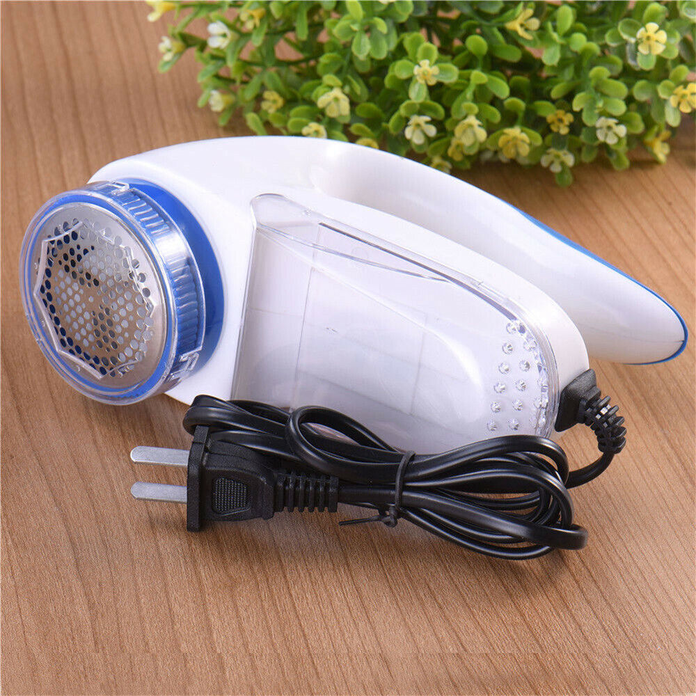 Lint Remover & Fabric Shaver – Portable Electric Sweater Defuzzer with Blade Set, USB Rechargeable, for Clothes, Blankets & Curtains