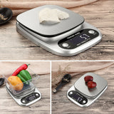 Digital Kitchen Food & Diet Scale – Multifunction Food Scale with 22 lb / 10 kg Capacity, 1 g Precision, Stainless Steel