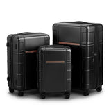 FCH 3-in-1 Luggage Set with Double Silent Wheels, Wet/Dry Separation & ABS+PC Hard Shell