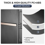 FCH 3-in-1 Luggage Set with Double Silent Wheels, Wet/Dry Separation & ABS+PC Hard Shell