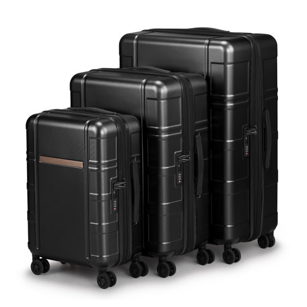 FCH 3-in-1 Luggage Set with Double Silent Wheels, Wet/Dry Separation & ABS+PC Hard Shell