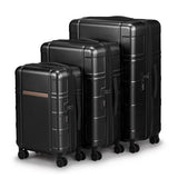 FCH 3-in-1 Luggage Set with Double Silent Wheels, Wet/Dry Separation & ABS+PC Hard Shell