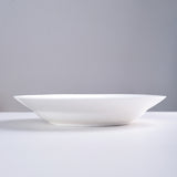 9.5-Inch Pure White Soup Plate – Set of 6 Elegant Dinner Plates