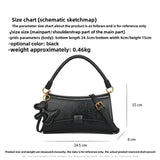 Macaron Color Shoulder & Armpit Bag 👜 Trendy Women’s Crossbody Satchel – Hot Model 2025