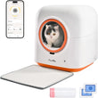 60L Automatic Cat Litter Box – Smart App Control, Infrared Sensor & Deodorizing System for Multiple Cats