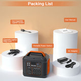 300W Portable Power Station, 296Wh Solar Generator (P302) - Lithium Battery Backup for Home & Outdoor Use