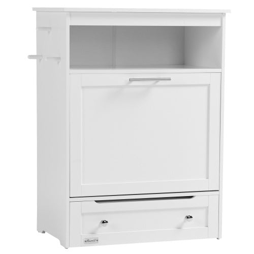 Pet Feeder Station with Lockers – Concealed Feeding Station with Storage & Stainless Steel Bowls for Dogs & Cats