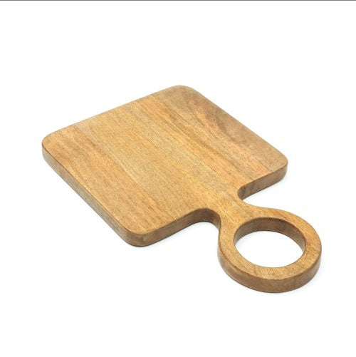 Handmade Wooden Cutting & Cheese Board – Solid Hardwood Serving & Prep Platter