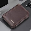Stylish Brown & Khaki Men’s Leather Wallet