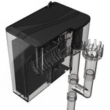 US Specification External Aquarium Hanging Filter – Silent Fish Tank Filter 3.5W/6W/8W, Efficient Water Circulation & Purification