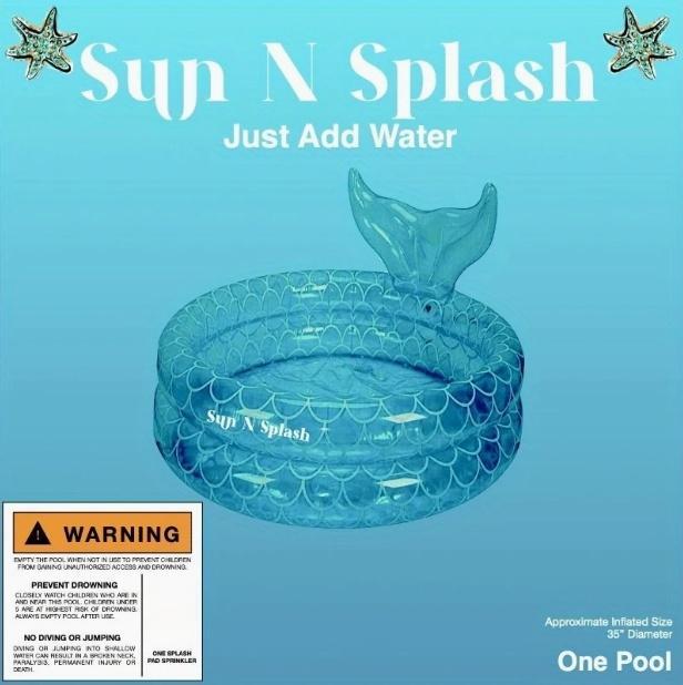 Inflatable Swimming Pool – PVC Family-Size Pool for Summer Fun, Easy Setup, and Indoor/Outdoor Use