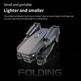 E88 Foldable Dual Camera Drone - WiFi FPV RC Quadcopter for Beginners & Kids