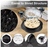 Large Chicken Shredder Tool – Twist-Style Meat Shredding Grinder with Ergonomic Handles & Non-Slip Base (BPA-Free)