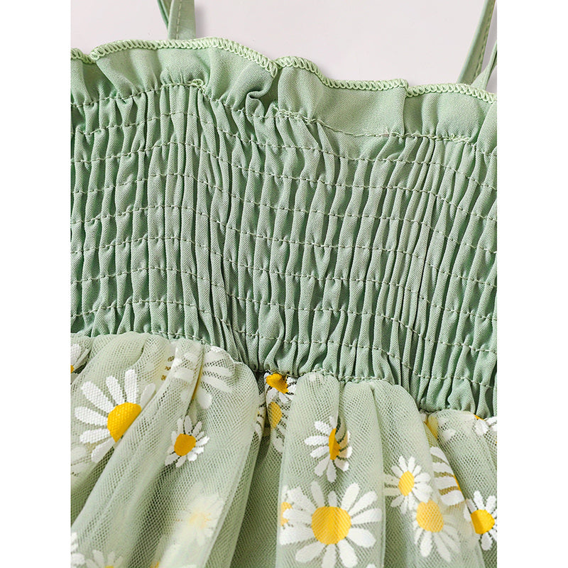 Newborn & Infant Baby Girl Summer Outfit 🌸 Floral Romper Dress with Bow Headband