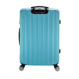 Trunk 3-in-1 Blue Expandable Hard Shell Luggage Set with Spinner Wheels & TSA Lock