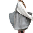 Retro PU Soft Tote Bag – Large Capacity Women’s Shoulder & Handbag (Brown/Black)