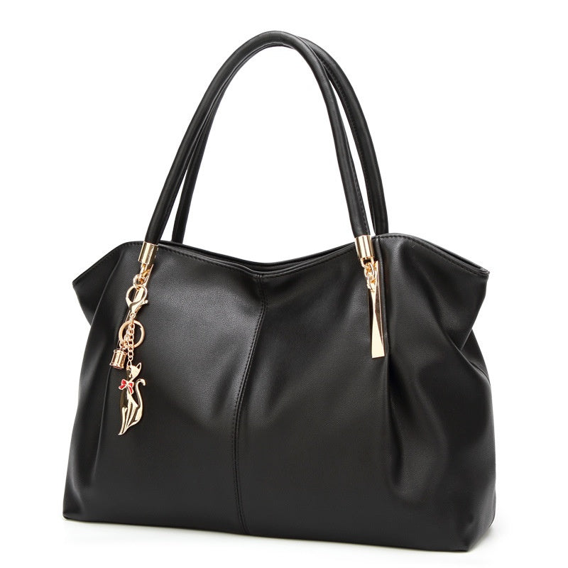 Women’s Large Leather Tote Bag – Shoulder Purse with Top Handle Hobo Handbag