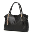 Women’s Large Leather Tote Bag – Shoulder Purse with Top Handle Hobo Handbag