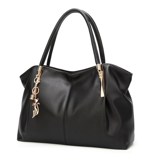 Women’s Large Leather Tote Bag – Shoulder Purse with Top Handle Hobo Handbag