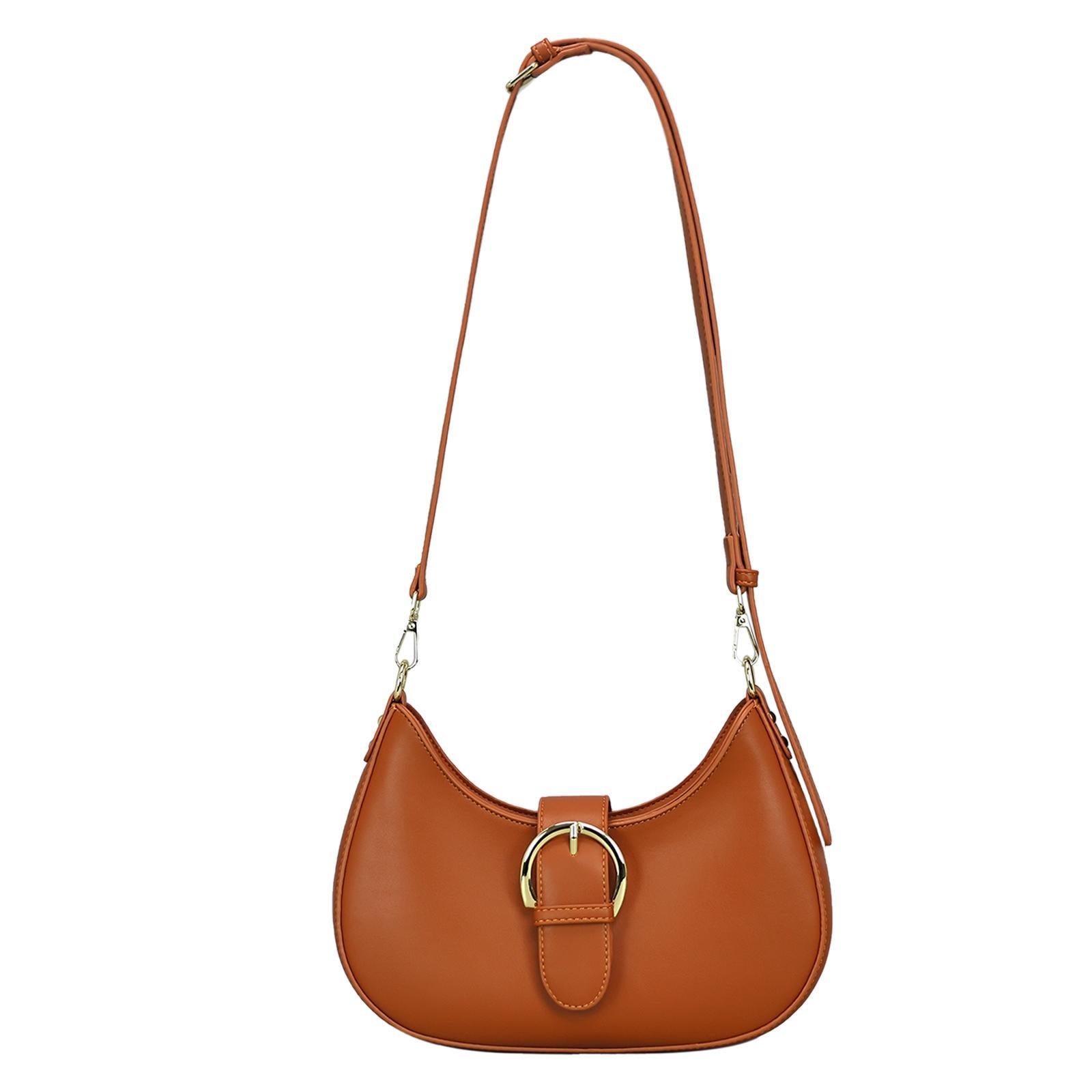 Fashion Los Angeles 0386 Series – Women’s Shoulder Bag in Black & Brown