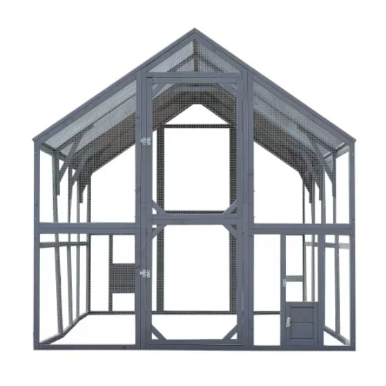 Outdoor Chicken Coop Fence – Heavy-Duty Wire Poultry Enclosure with Weatherproof Panels & Predator Protection