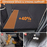 Back Seat Extender for Dogs – Waterproof Hammock-Style Car Seat Cover with Non-Slip Design for Cars & SUVs