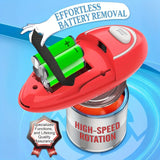 [Electric Can Opener] Hand-Free Electric Can Opener - Easy Open Any Can Sizes with Smooth Edge - Food-Safe Portable Battery Operated - PulinGO