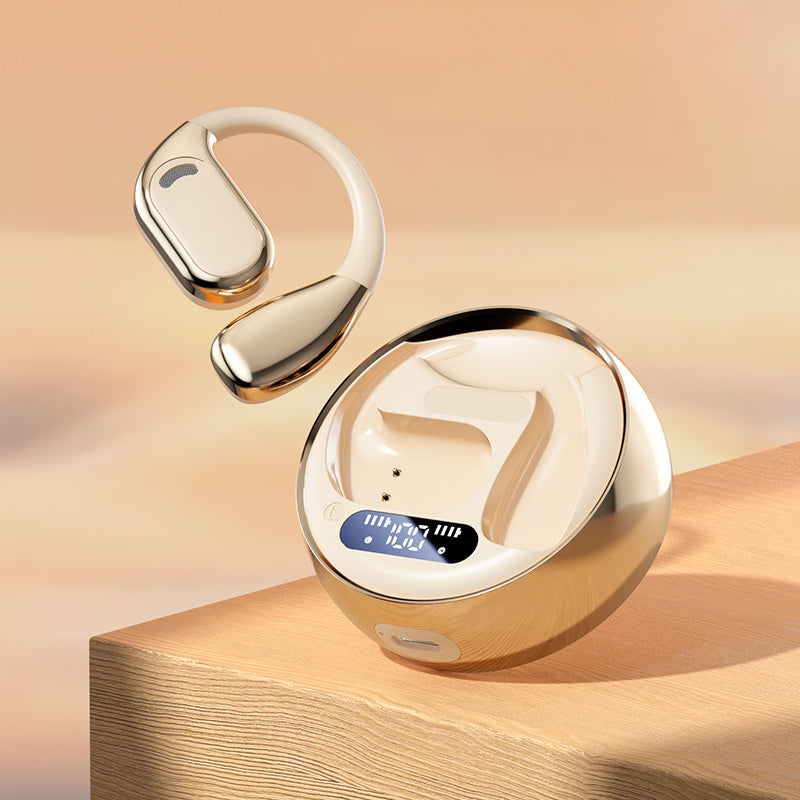 Lightweight Open-Ear Wireless Earphones with Noise Cancelling