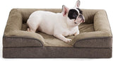 Large Orthopedic Dog Sofa – Supportive Foam Mattress with Egg Crate Design, Waterproof Lining & Washable Cover