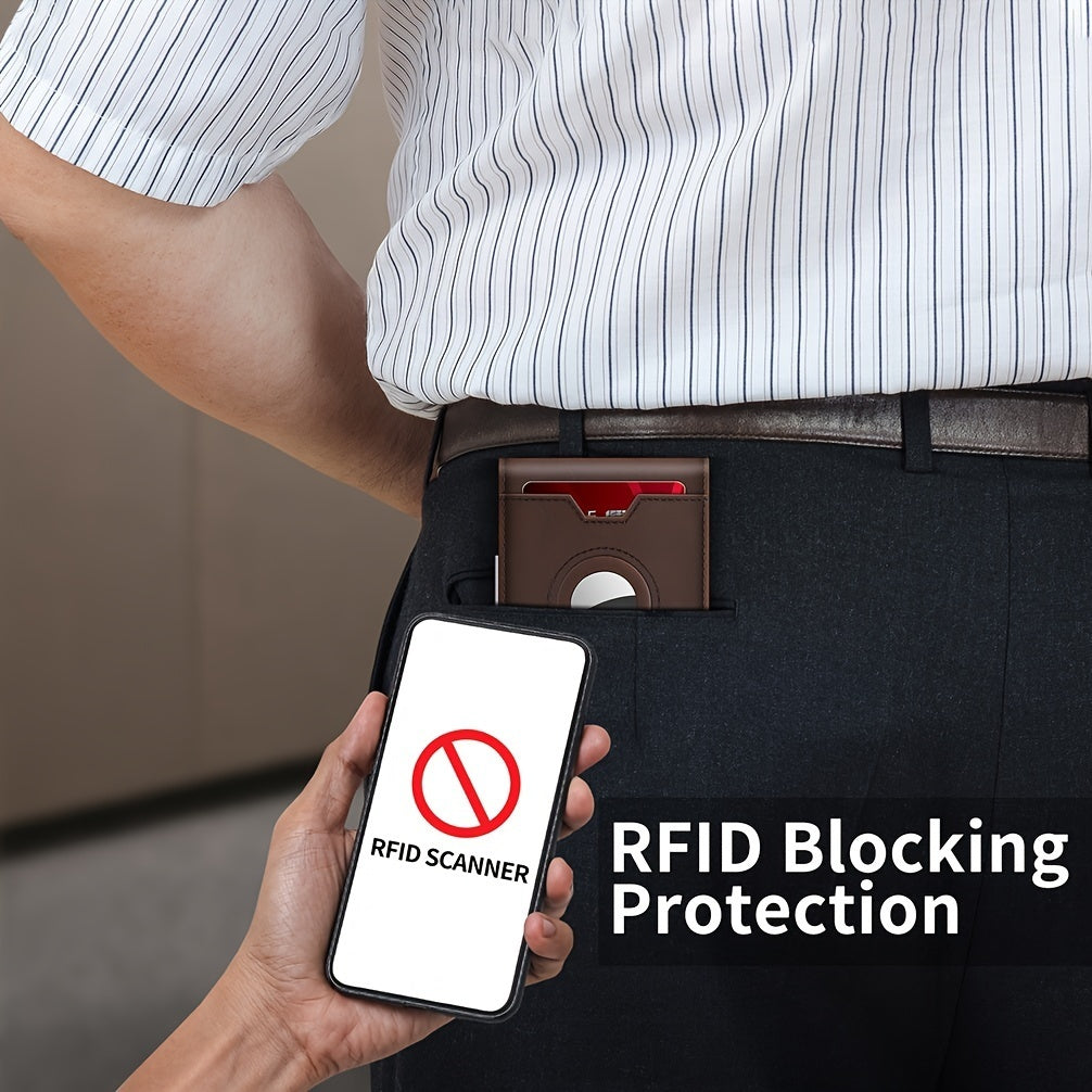 Slim & Stylish Bifold Design with RFID Protection